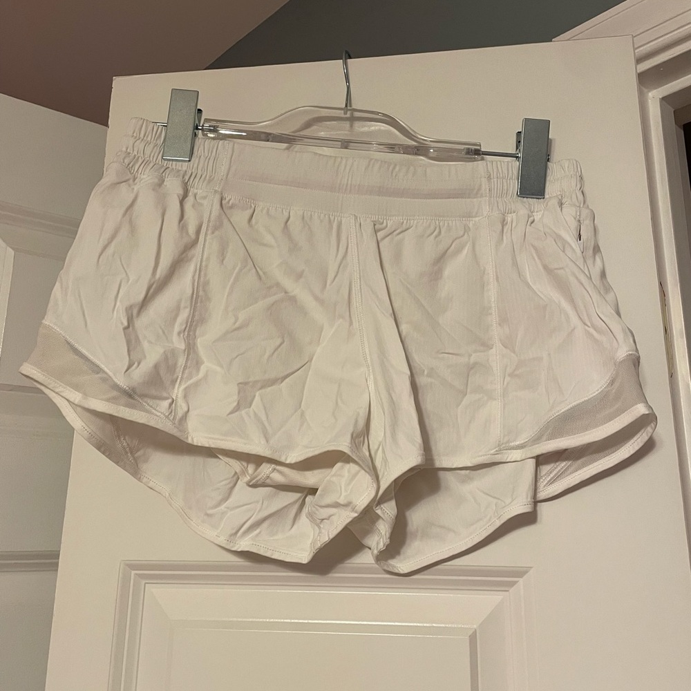 White Lululemon Shorts